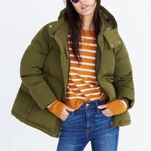 Madewell Quilted Down Puffer Parka